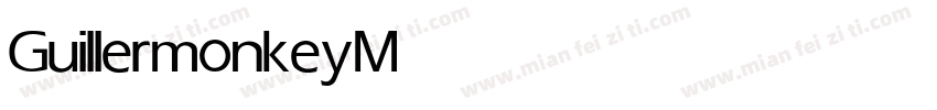 Guillermonkey Medium字体转换